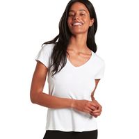 Boody Bamboo Ecowear Women's V-Neck T-Shirt - White
